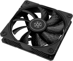 korpuso ausintuvas - SilverStone Shark Force 120 Black - 2 nuotrauka