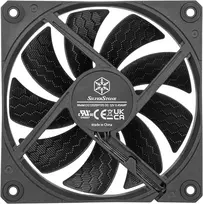 korpuso ausintuvas - SilverStone Shark Force 120 Black - 3 nuotrauka