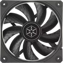 korpuso ausintuvas - SilverStone Shark Force 120 Black - 5 nuotrauka