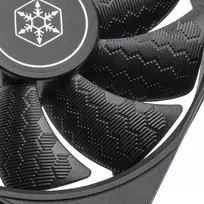 korpuso ausintuvas - SilverStone Shark Force 120 Black - 6 nuotrauka