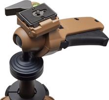 stovas kamerai trikojis - Manfrotto tripod kit MK-R05-SD ALPHA S.H.O.T. Grip PRO Kit Carbon - 2 nuotrauka