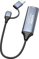 usb c video laidas - PremiumCord HDMI Capture/Grabber USB 3.0 / USB-C Juodas (Black) - 3 nuotrauka