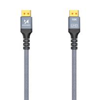 240hz kabeliai - Wozinsky WPS-16AYL1S DisplayPort 2.1 kabelis, VESA sertifikuotas, 80 Gb/s, 16K@60Hz, 8K@120Hz, 4K@240Hz, HDR HDCP DSC, 1m - Juodas (Black) - 9 nuotrauka