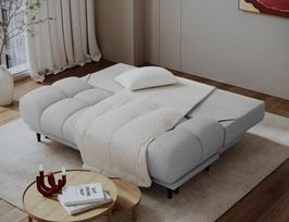 miegamosios sofos lovos - Sofa-lova Guavio Calmora 03, pilka (Gray), 91 x 210 cm x 97 cm - 4 nuotrauka