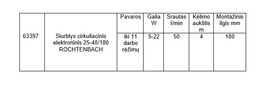 automatinis vandens siurblys -  IBO Rohtenbach 25-40/180 - 2 nuotrauka