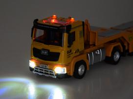 vilkiko modelis - Jokomisiada Sunkvežimio vilkiko ekskavatoriaus ir buldozerio rinkinys su "Little Builder" garsu, ZA5008 - 3 nuotrauka