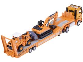 vilkiko modelis - Jokomisiada Sunkvežimio vilkiko ekskavatoriaus ir buldozerio rinkinys su "Little Builder" garsu, ZA5008 - 4 nuotrauka