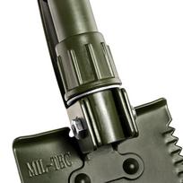 mil tec folding - Kastuvas Mil-tec Mini Spade, 405 mm, anglies plienas, žalia - 12 nuotrauka