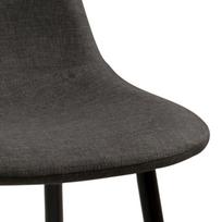 kedes valgomojo 5 - Valgomojo kėdė Home4you, pilka, 44.5 cm x 56 cm x 84 cm - 5 nuotrauka