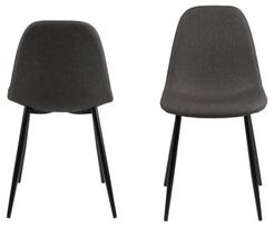 kedes valgomojo 5 - Valgomojo kėdė Home4you, pilka, 44.5 cm x 56 cm x 84 cm - 7 nuotrauka