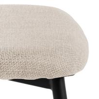 kedes valgomojo 5 - Valgomojo kėdė Ilsa 98239 98239, juoda/smėlio, 58.5 cm x 55 cm x 84.5 cm - 5 nuotrauka