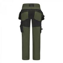pesso kelnes - Kelnės Softshell  Nebraska, žalia C56, Pesso - 4 nuotrauka
