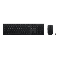 bluetooth pele klaviatura - Lenovo Professional Wireless Rechargeable Combo Keyboard and Mouse | Keyboard and Mouse Set | Wireless | Mouse included | Russian/Cyrillic | Bluetooth | Grey | 4X31R64342 - 2 nuotrauka