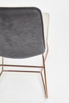 auksines valgomojo kedes - Halmar Chair K390 Cream/Dark Grey/Gold - 6 nuotrauka