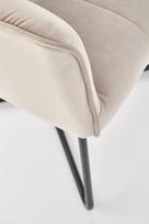 valgomojo kedes beige - Valgomojo kėdė Halmar K377, smėlio ruda - 5 nuotrauka