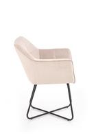 valgomojo kedes beige - Valgomojo kėdė Halmar K377, smėlio ruda - 9 nuotrauka