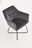 senukai valgomojo kedes - Halmar Chair K377 Grey - 2 nuotrauka
