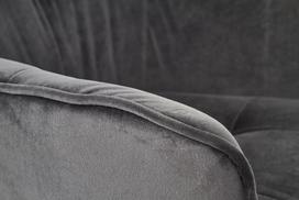 senukai valgomojo kedes - Halmar Chair K377 Grey - 3 nuotrauka