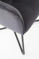 senukai valgomojo kedes - Halmar Chair K377 Grey - 5 nuotrauka