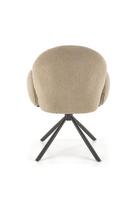 domoletti kede valgomojo - Valgomojo kėdė Domoletti Cozy K498, smėlio, 63 cm x 64 cm x 90 cm - 5 nuotrauka