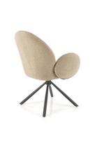 domoletti kede valgomojo - Valgomojo kėdė Domoletti Cozy K498, smėlio, 63 cm x 64 cm x 90 cm - 7 nuotrauka