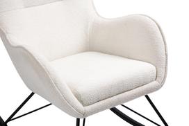 60 foteliukas - Liberto 2, baltas, 100 cm x 72 cm x 106 cm - 4 nuotrauka