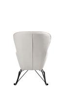 60 foteliukas - Liberto 2, baltas, 100 cm x 72 cm x 106 cm - 5 nuotrauka
