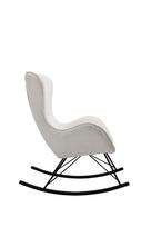 60 foteliukas - Liberto 2, baltas, 100 cm x 72 cm x 106 cm - 6 nuotrauka