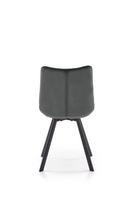 tamsoje - Valgomojo kėdė Halmar K332 Dark Grey - 2 nuotrauka