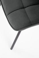 tamsoje - Valgomojo kėdė Halmar K332 Dark Grey - 6 nuotrauka