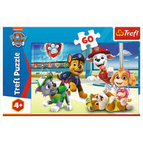 paw patrol senukai - Trefl Puzzle Paw Patrol Ready To Action 60pcs 17321 - 3 nuotrauka