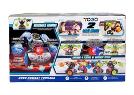 kombainas zaislinis - SILVERLIT Rinkinys „Robo Kombat spin battle A“, 86884 - 2 nuotrauka