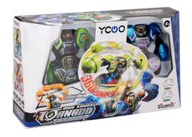 kombainas zaislinis - SILVERLIT Rinkinys „Robo Kombat spin battle A“, 86884 - 3 nuotrauka