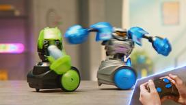 kombainas zaislinis - SILVERLIT Rinkinys „Robo Kombat spin battle A“, 86884 - 7 nuotrauka