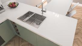 nerudijancio plieno plautuve 450 - Nerūdijančio plieno plautuvė Grohe K700, 31576SD0 - 3 nuotrauka
