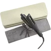 plauku garbanojimas - Diva Pro Styling Precious Metals Gold Dust Plaukų formavimo žnyplės Juodos (Black) - 8 nuotrauka