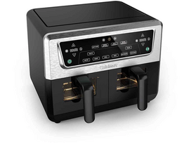 air fryer karsto oro gruzdintuve - Cuisinart AIR-TWIN 10.4L Juoda (Black) - 3 nuotrauka