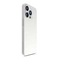 apple 15 with magsafe - 3MK "Hardy Silicone MagCase iPhone 15 Pro" Silver-White - 3 nuotrauka