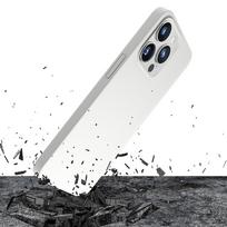 apple 15 with magsafe - 3MK "Hardy Silicone MagCase iPhone 15 Pro" Silver-White - 6 nuotrauka