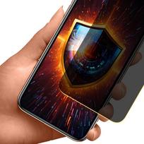 apsauginis stiklas iphone xs - 3mk Silky Matt Privacy Privacy Screen Protector for Apple iPhone XS - 2 nuotrauka