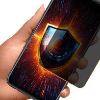 stiklo matine plevele - Privacy screen protector 3mk Silky Matt Privacy for Huawei P40 Lite - 2 nuotrauka