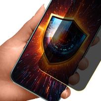 stiklo matine plevele - Privacy Film 3mk Silky Matt Privacy for Honor X8c - 4 nuotrauka