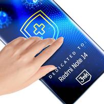 redmi note 14 5g - 3MK SilverProtect  Redmi Note 14 5G Wet Mount Antimicrobial Film - 2 nuotrauka