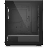atx korpusai - Sharkoon VK4 Rainbow Juodas (Black) - 2 nuotrauka