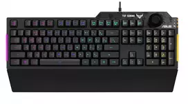 rgb keyboard - Asus TUF Gaming K1 RGB, juoda - 2 nuotrauka