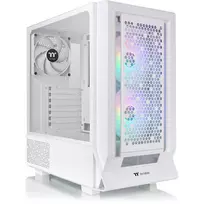 tempered glass pc case - Thermaltake Ceres 350 MX Snow (Baltas) - 4 nuotrauka