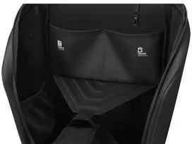 waterproof kuprine - Lenovo Legion Armored Gaming Backpack GB900  Fits up to size 16 "  Backpack  Black  Shoulder - 5 nuotrauka