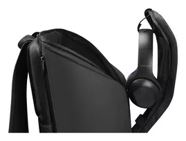 waterproof kuprine - Lenovo Legion Armored Gaming Backpack GB900  Fits up to size 16 "  Backpack  Black  Shoulder - 9 nuotrauka