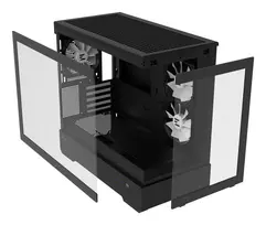 tower fan - Kompiuterio korpusas Zalman P30 BW, balta/juoda - 2 nuotrauka