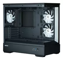 tower fan - Kompiuterio korpusas Zalman P30 BW, balta/juoda - 5 nuotrauka